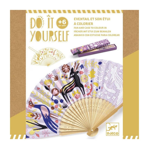 DJECO - Do It Yourself Woodland Beauty Fan